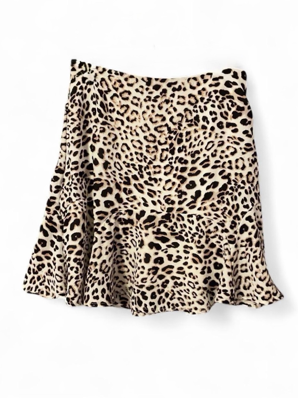 Mi Ami Leopard Print Skirt